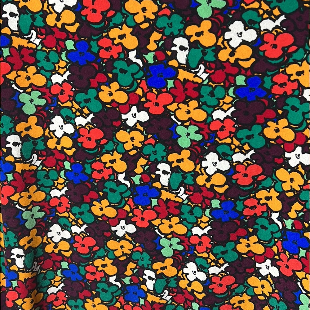 Lularoe floral high-low top size large - Picture 4 of 10